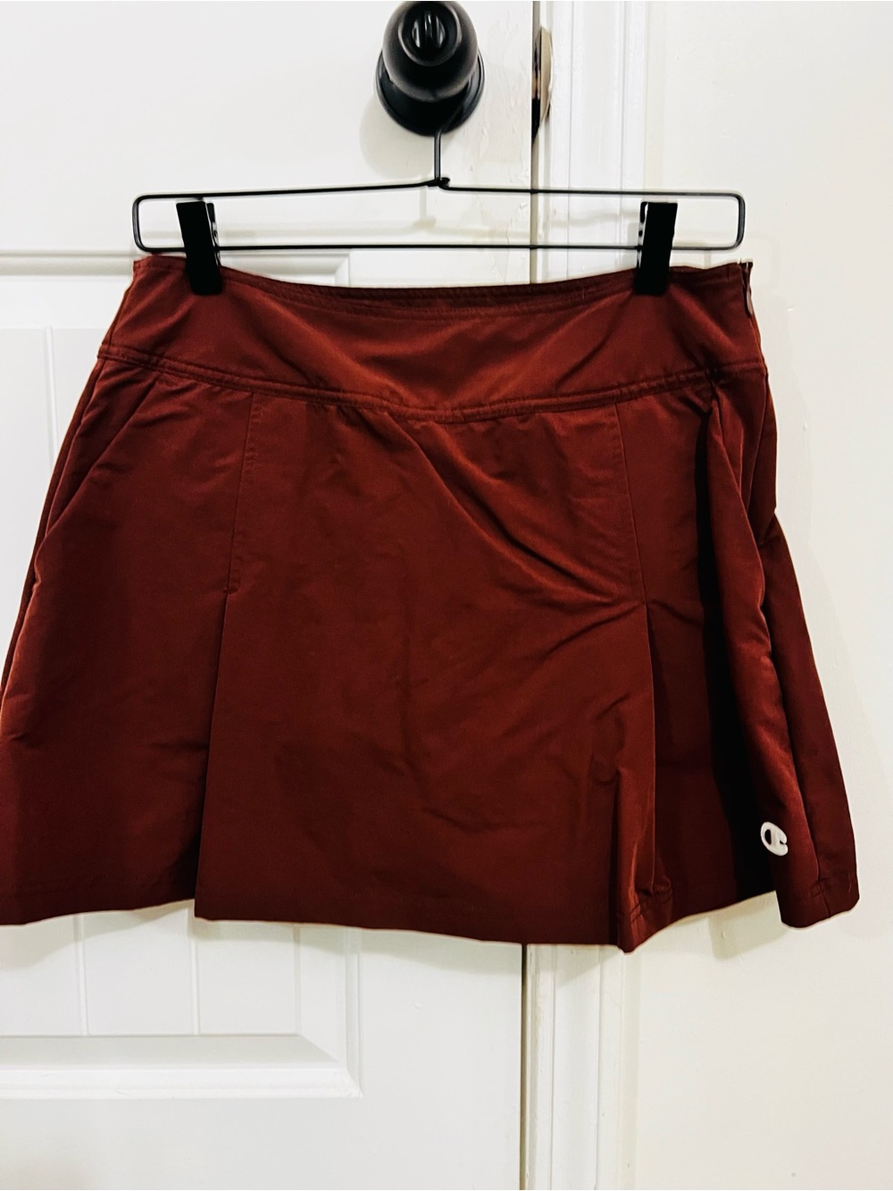 Champion Burgundy Pleated Athletic Skort Women’s Size 8